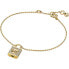 Original gold-plated bracelet with zircons Kors MK MKC1631AN710