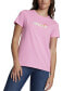 ფოტო #1 პროდუქტის Women's Radiant Graphic Cotton Short-Sleeve T-Shirt