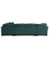 Фото #8 товара Elliot II 138" Fabric 3-Piece Chaise Sleeper Sectional, Created for Macy's