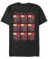 ფოტო #1 პროდუქტის Men's Deadpool Feels Short Sleeve Crew T-shirt