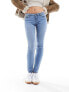 Фото #2 товара Noisy May Allie low rise skinny jeans in light blue