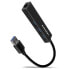 Фото #1 товара AXAGON HMA-GL3A Multiport-Hub, USB 3.0 Typ A, Gbit-LAN, 3x USB-A, microSD