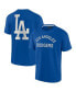 Фото #3 товара Men's and Women's Royal Los Angeles Dodgers Super Soft Short Sleeve T-shirt