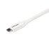 Фото #3 товара StarTech.com USB-C to USB-C Cable w/ 5A PD - M/M - White - 2 m (6 ft.) - USB 2.0 - USB-IF Certified - 2 m - USB C - USB C - USB 2.0 - 480 Mbit/s - White