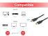 Фото #2 товара Equip DisplayPort 1.4 St/St 10m 8K/60Hz komp.HDCP schwarz - Digital/Display/Video