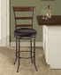 Cameron Swivel Ladder Back Bar Height Stool