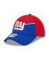 ფოტო #3 პროდუქტის Men's Red, Royal New York Giants 2023 Sideline 39THIRTY Flex Hat