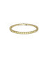 ფოტო #1 პროდუქტის Crystal Round Cut Matrix Tennis Bracelet