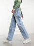 Cotton:On relaxed wide leg jean in light wash denim
