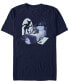 Disney Men's Peter Pan Pan's Shadow Trap Short Sleeve T-Shirt Синий, S - фото #1