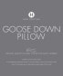 European White Goose Down Firm Density King Pillow, Created for Macy's