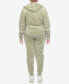 Фото #8 товара Plus Size Velour Tracksuit Loungewear 2pc Set