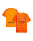 Фото #1 товара Men's Orange AC Milan 2023/24 Replica Short Sleeve Goalkeeper Jersey