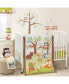 Фото #2 товара Friendly Forest Woodland Animals Baby Fitted Crib Sheet