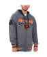 ფოტო #3 პროდუქტის Men's Navy, Orange Chicago Bears Commemorative Reversible Full-Zip Jacket