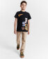 ფოტო #2 პროდუქტის Little and Big Boys Peanuts Graphic T-Shirt, Created for Macy's