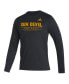 Men's Black Arizona State Sun Devils Sideline Creator Practice AEROREADY Long Sleeve T-shirt
