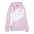 Puma Power Pullover Hoodie Womens Purple, White Casual Outerwear 67789360