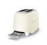 Фото #3 товара SMEG toaster TSF01CREU (Cream), 2 slice(s), Cream, Steel, Buttons, Level, Rotary, China, 950 W