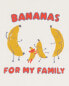 Baby Bananas For My Family Cotton Bodysuit 18M