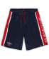 Фото #1 товара Men's Navy New Orleans Pelicans Big and Tall Referee Iconic Mesh Shorts