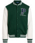 ფოტო #1 პროდუქტის Men's Fleece Letterman Jacket