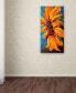 Фото #2 товара Marion Rose 'Sunflower Solo II' Canvas Art - 24" x 12" x 2"