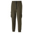 Фото #1 товара Puma Training Cargo Pants Mens Green Casual Athletic Bottoms 52235762