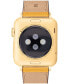 Фото #3 товара Ремешок для часов Coach Gold-Tone с кожаным ремешком 38мм, 41мм