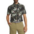 Фото #2 товара Puma Cloudspun Aloha Graphic Short Sleeve Polo Shirt Mens Black, Green Casual 62