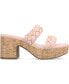 Фото #2 товара Women's Kyaa Braided Platform Sandals