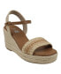 Фото #1 товара Women's Solene Slingback Espadrille Wedge Sandals