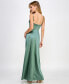 ფოტო #2 პროდუქტის Juniors' Embellished Sweetheart-Neck Cutout Gown