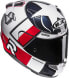 HJC 134001 Motorcycle Helmet Red/White