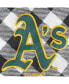 ფოტო #5 პროდუქტის Women's Charcoal Oakland Athletics Wanderer Long Sleeve Button-Up Nightshirt