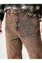 Фото #5 товара Yıkamalı Kot Pantolon 5 Cepli - Baggy Jean