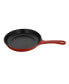 Фото #1 товара French Enameled Cast Iron Fry Pan with Cast Iron Handle, 8-inch