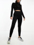 Фото #7 товара ASOS 4505 Icon seamless rib gym legging in black