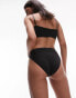 Topshop supersoft brief in black