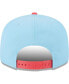 Фото #4 товара Men's Light Blue, Red New England Patriots Two-Tone Color Pack 9FIFTY Snapback Hat