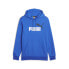 Puma Essentials 2 Col Logo Pullover Hoodie Mens Blue Casual Outerwear 58676448