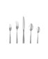 Фото #1 товара Lucca Faceted 20pc Flatware Set