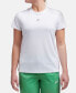 Фото #1 товара Women's Active Identity Performance Logo Tech T-Shirt