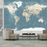 Fototapete Vintage World Map