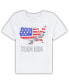 ფოტო #1 პროდუქტის Toddler Boys and Girls White Team USA Go For Gold T-shirt