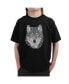Big Boy's Word Art T-shirt - Wolf