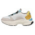 Фото #3 товара Diadora Terrena Nylon Lace Up Mens Grey, White, Yellow Sneakers Casual Shoes 17