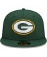 Фото #3 товара Men's Green Green Bay Packers Patch Up Super Bowl XXXI 59FIFTY Fitted Hat