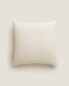 Linen cushion cover