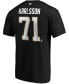 Men's William Karlsson Black Vegas Golden Knights Authentic Stack Player Name and Number T-shirt Черный, S/M - фото #3